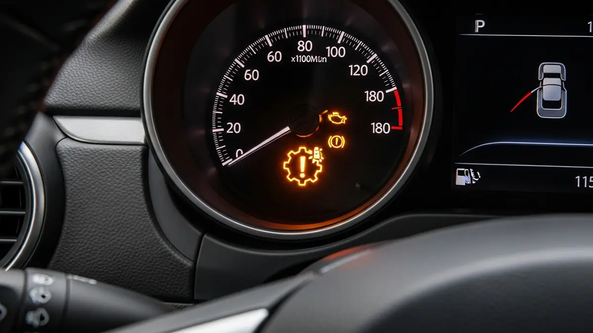 روشن شدن چراغ گیربکس ام وی ام x33