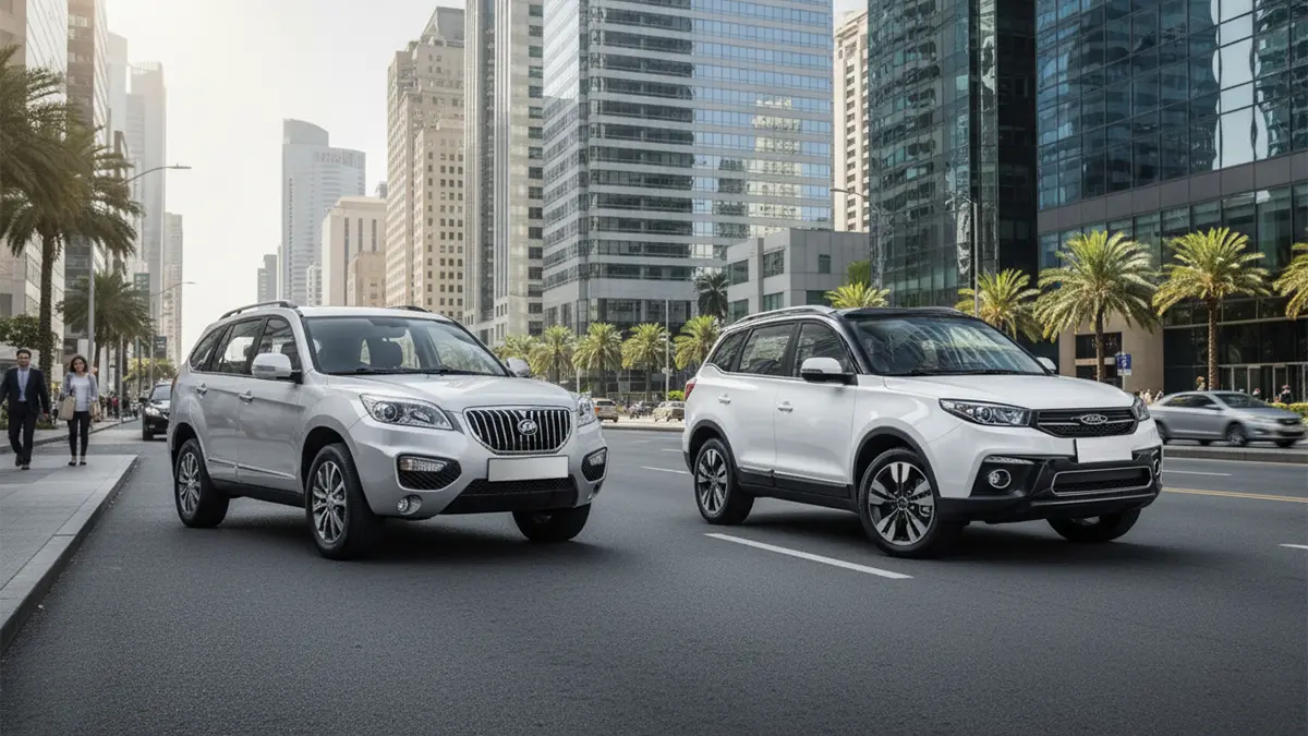 مقایسه لیفان x60 با ام وی ام x33